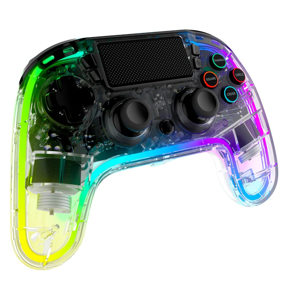 snakebyte RGB 4 Wireless Gamepad Transparent