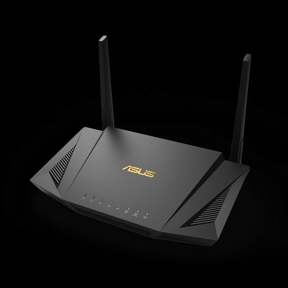 Asus RT-AX56U AX1800 Dual Band WiFi 6 (802.11ax) Router supporting MU-MIMO and OFDMA