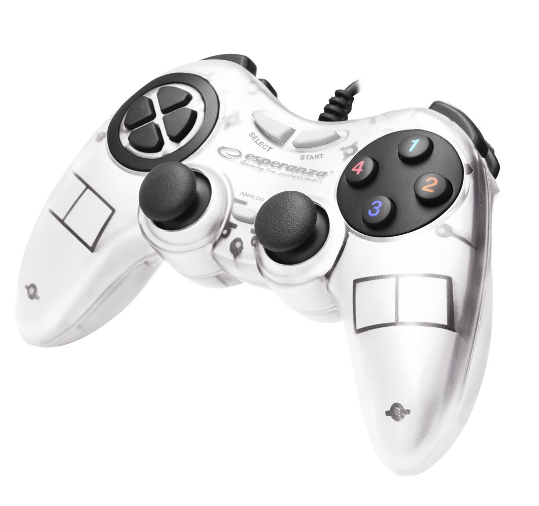 Esperanza Fighter USB Gamepad White