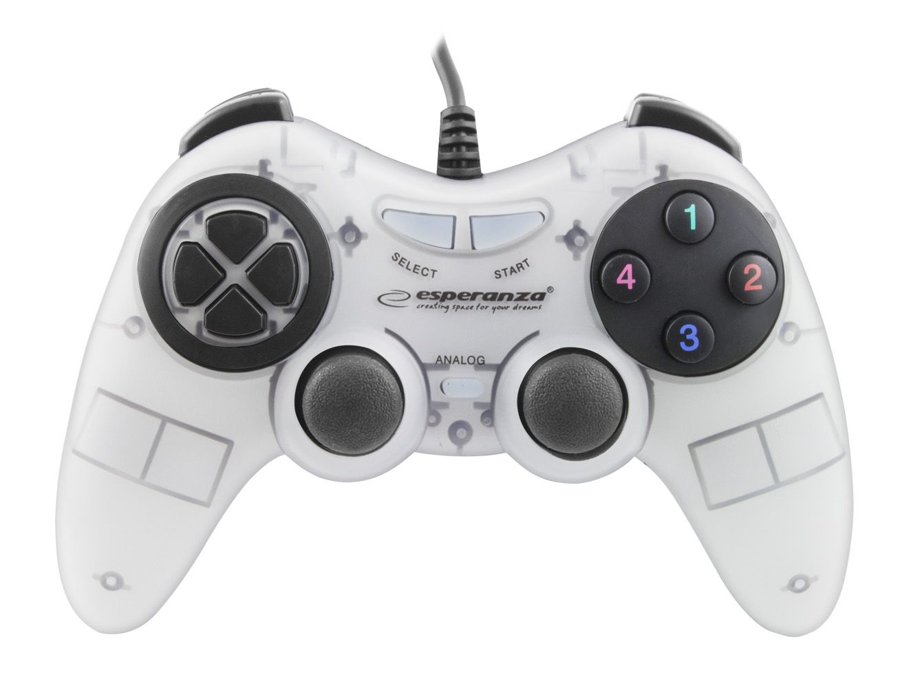Esperanza Fighter USB Gamepad White