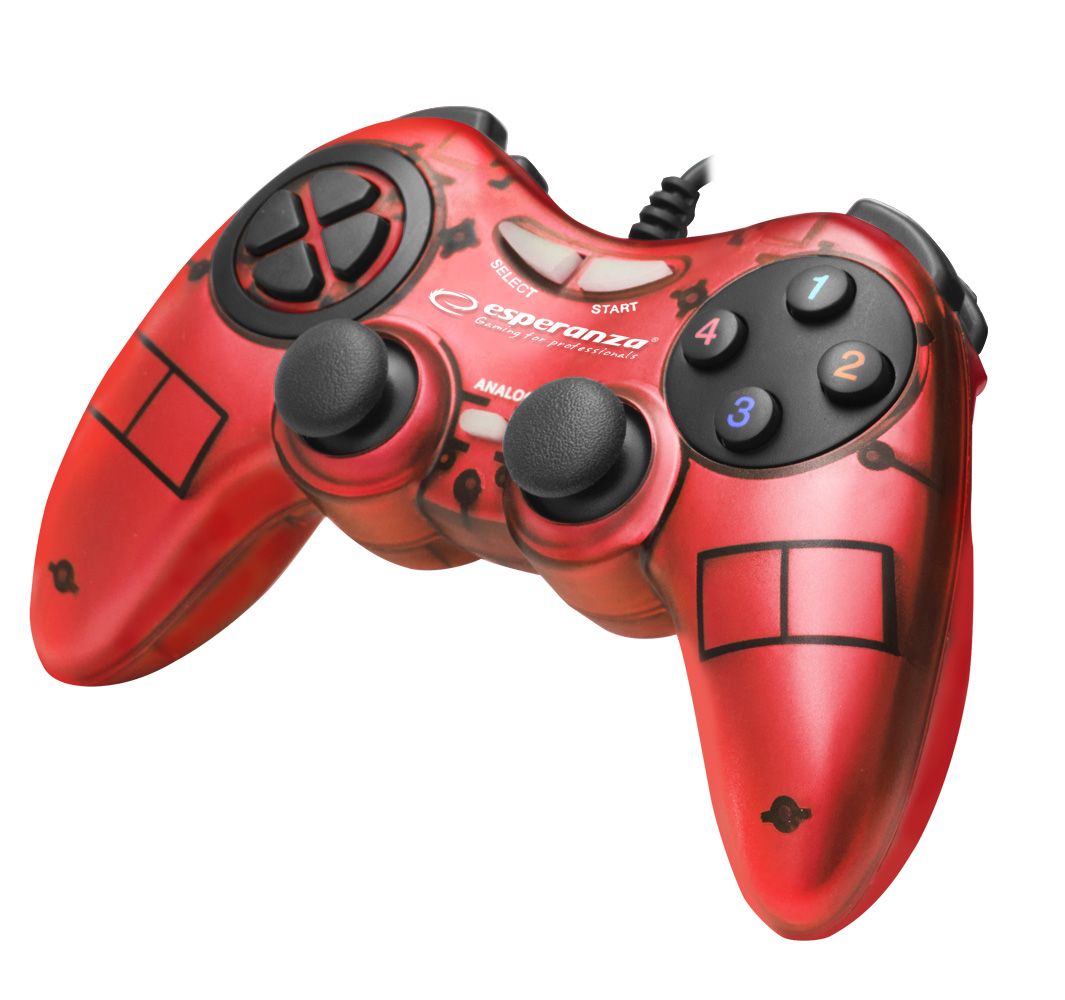 Esperanza Fighter USB Gamepad Red
