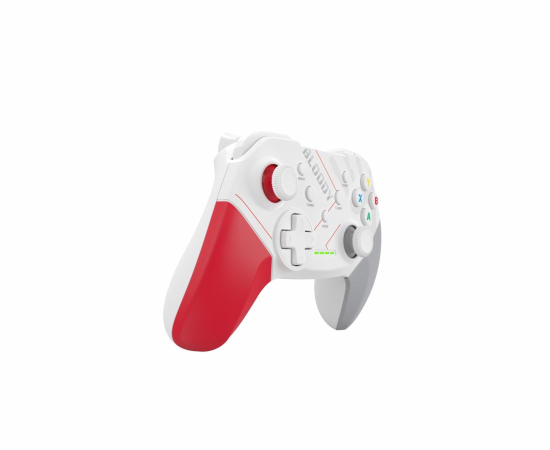 A4-Tech Bloody GPW50 Wireless Gamepad Sports White/Red