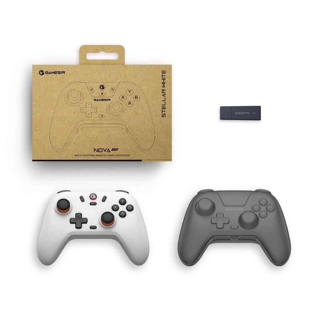 GameSir Nova Lite Multiplatform Bluetooth Gamepad Domino White