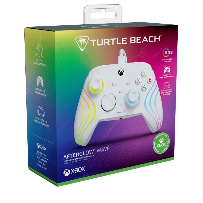 Turtle Beach Afterglow Wave USB-C Gamepad White