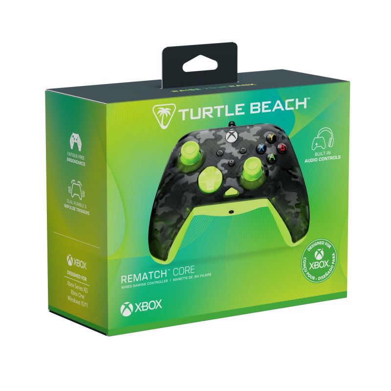 Turtle Beach Rematch Core Gamepad Ghost Camo Black/Yellow