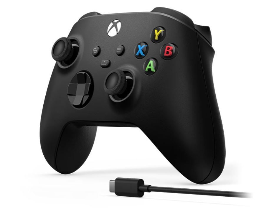Microsoft Xbox Series X/S Wireless/Bluetooth Gamepad+ USB-C cable Black