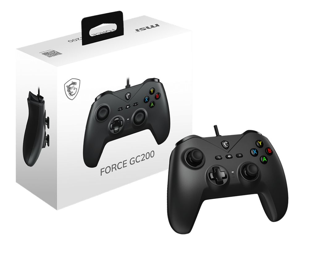 Genius FORCE GC200 USB Gamepad Black