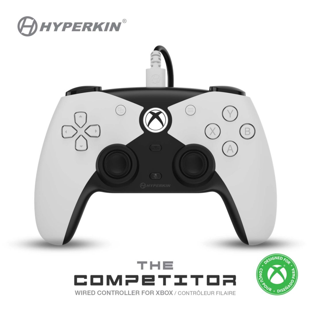 HYPERKIN  Competitor Wired Gamepad Black