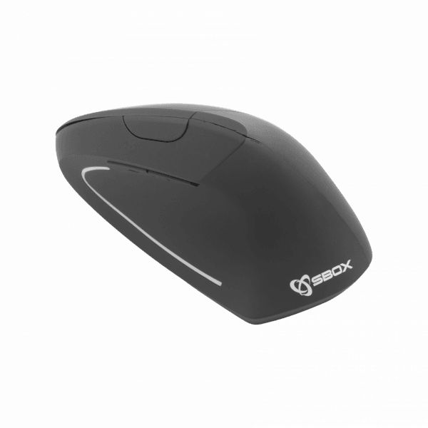 SBOX VM-065W Wireless vertical mouse Black