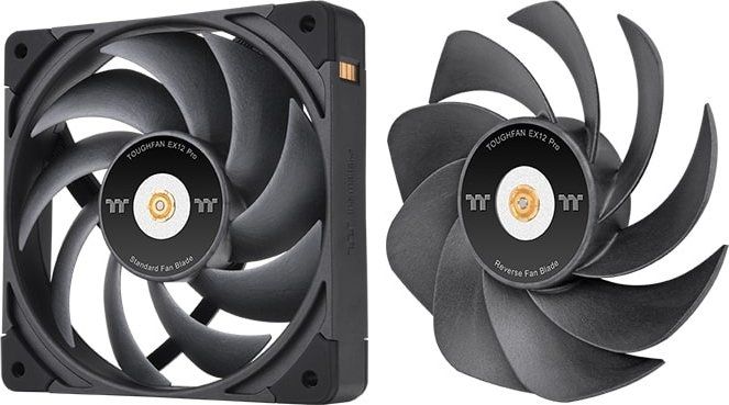 Thermaltake ToughFan EX12 Pro High Static Pressure PC Cooling Fan Swappable Edition (3-Fan Pack)