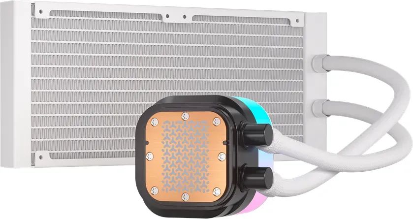 Corsair iCUE LINK TITAN 240 RX RGB AIO Liquid CPU Cooler White