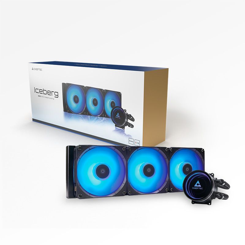 Chieftec Iceberg 360 RGB AiO CPU Cooler Black
