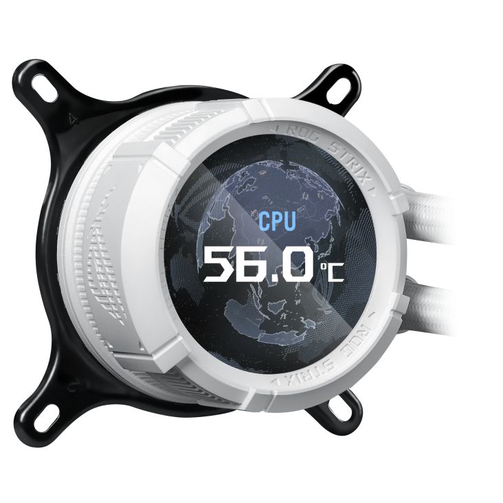 Asus ROG Strix LC III 360 ARGB LCD White Edition