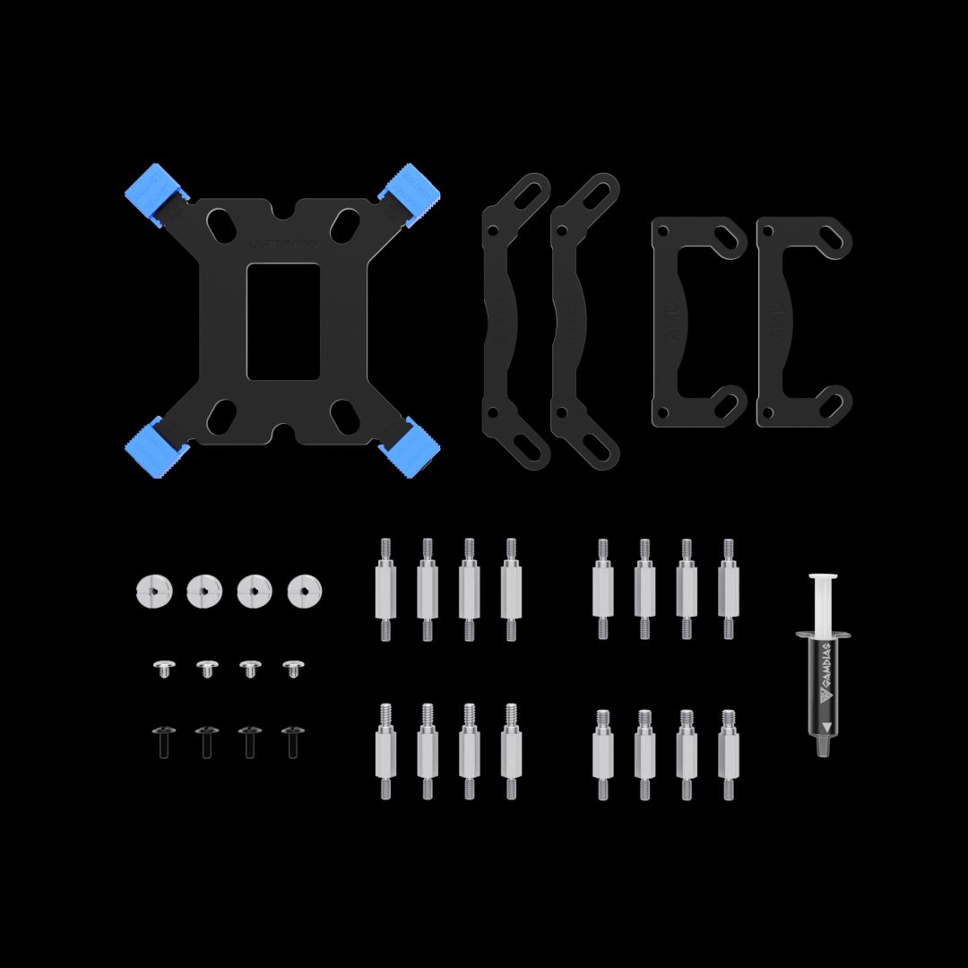 Gamdias Aura GL120 V2 Performance ARGB Liquid Cooler