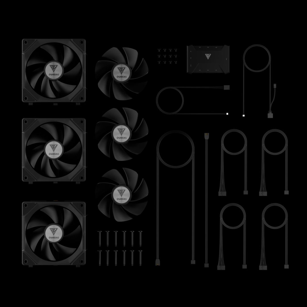 Gamdias Aeolus P2-1203U (3-Pack)