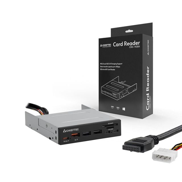 Chieftec CRD-908H Card Reader and USB HUB