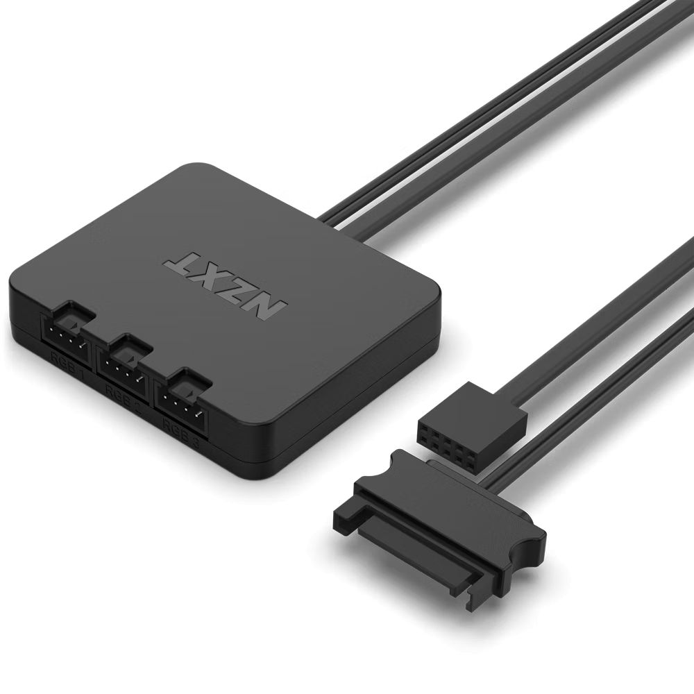 NZXT F120 RGB DUO Triple Pack White