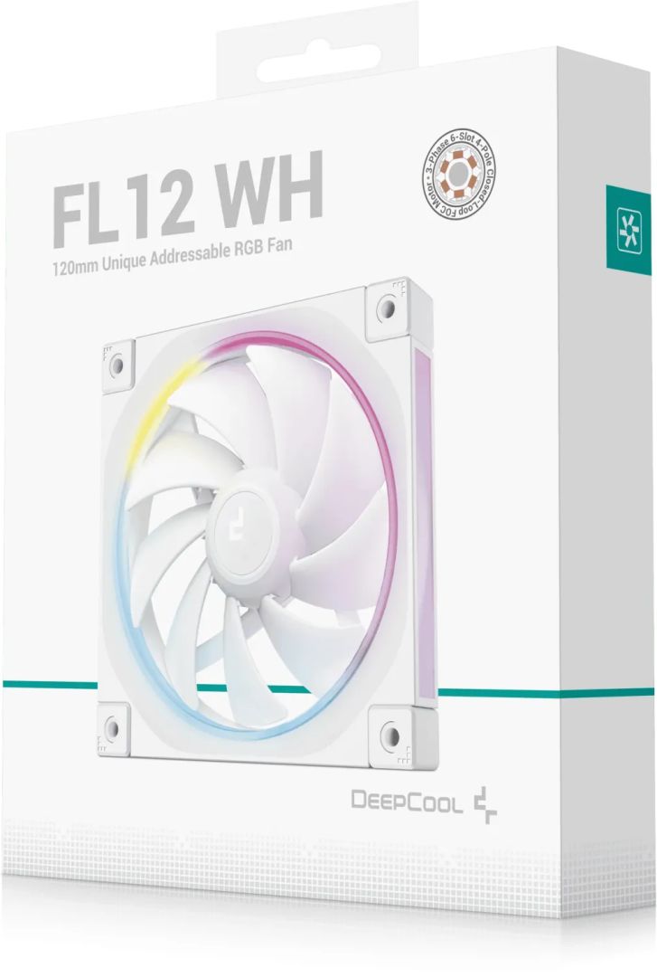 DeepCool FL12 White
