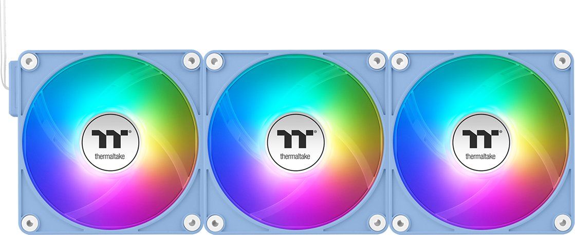 Thermaltake CT120 EX ARGB Sync Cooling Fan Hydrenga Blue (3-Fan Pack)
