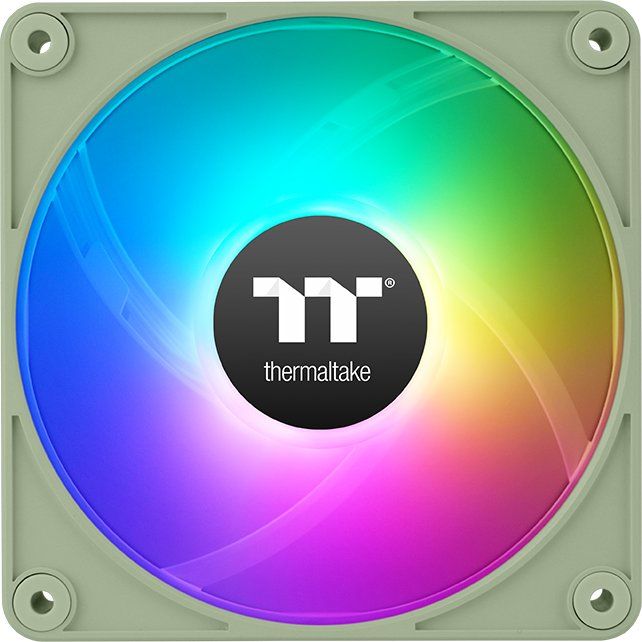 Thermaltake CT120 EX ARGB Sync PC Cooling Fan Matcha Green (3-Fan Pack)