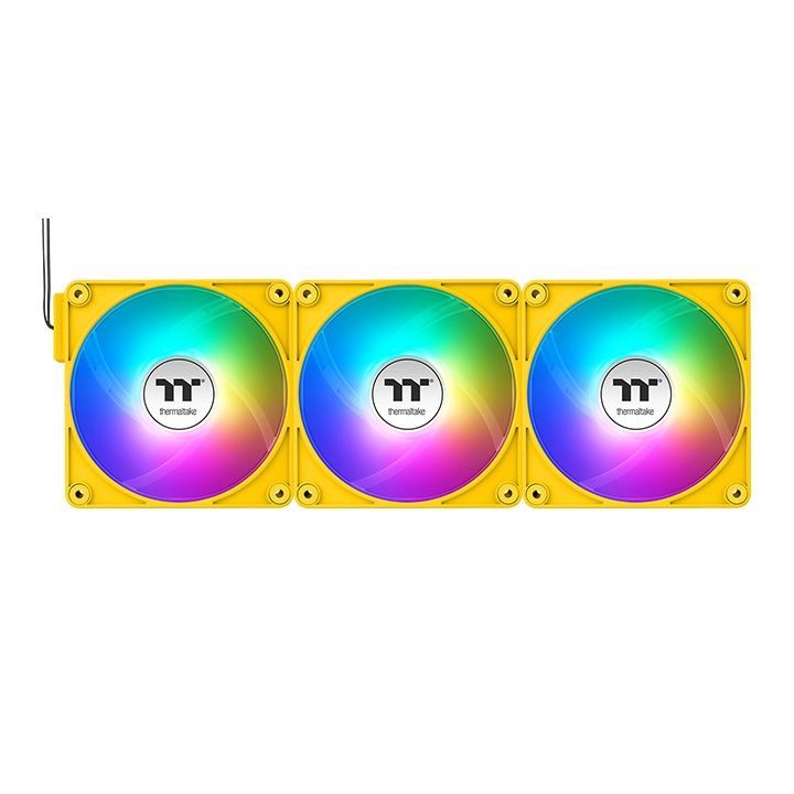Thermaltake CT120 EX ARGB Sync PC Cooling Fan Bumblebee (3-Fan Pack)