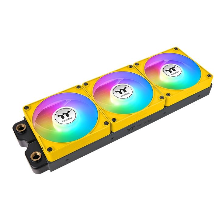 Thermaltake CT120 EX Reverse ARGB Sync PC Cooling Fan Bumblebee (3-Fan Pack)