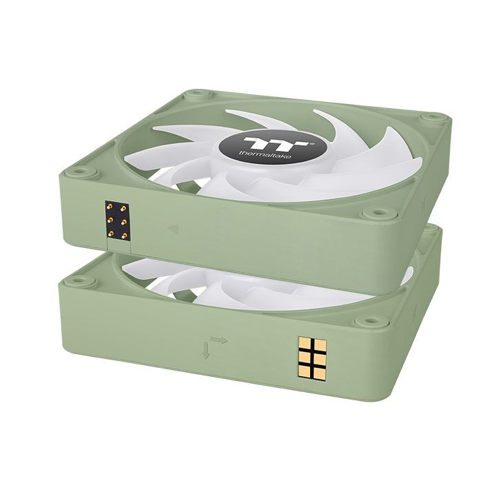 Thermaltake CT140 EX ARGB Sync PC Cooling Fan Matcha Green (3-Fan Pack)
