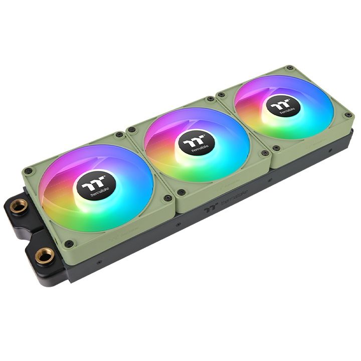 Thermaltake CT140 EX Reverse ARGB Sync PC Cooling Fan Matcha Green (3-Fan Pack)