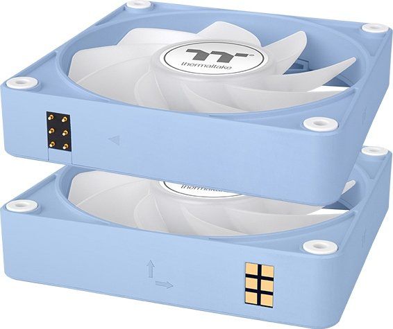 Thermaltake CT120 EX Reverse ARGB Sync PC Cooling Fan Hydrangea Blue (3-Fan Pack)