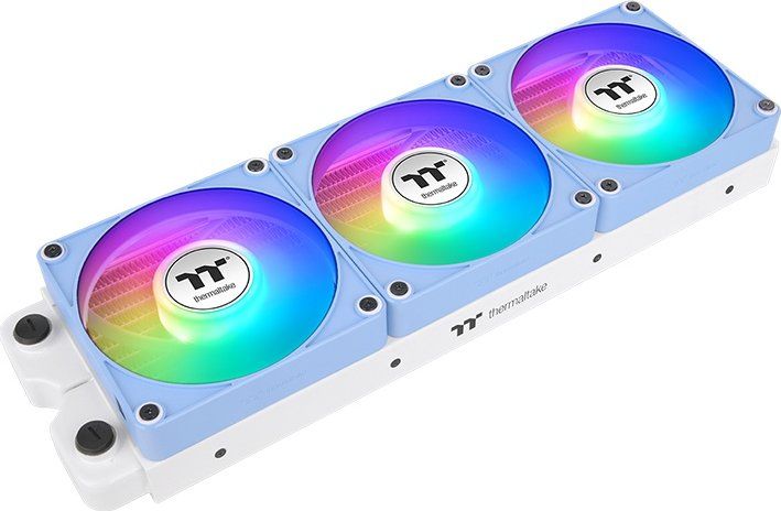 Thermaltake CT120 EX Reverse ARGB Sync PC Cooling Fan Hydrangea Blue (3-Fan Pack)