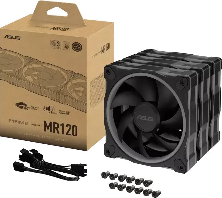 Asus Prime MR120 ARGB Fan Triple Pack