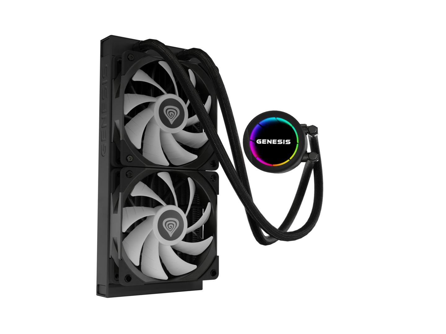 Genesis Hydria 240 ARGB Black