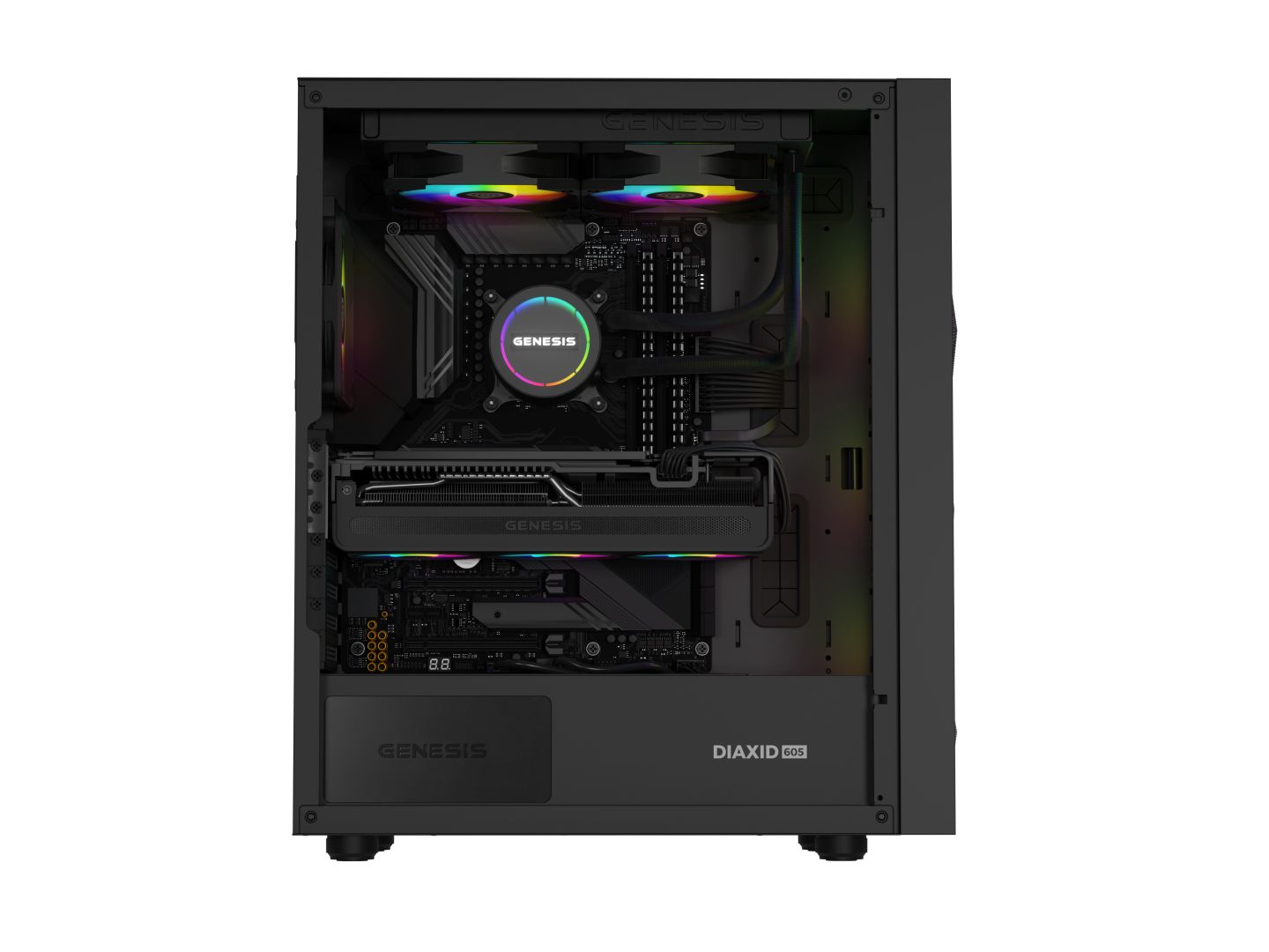 Genesis Hydria 240 ARGB Black