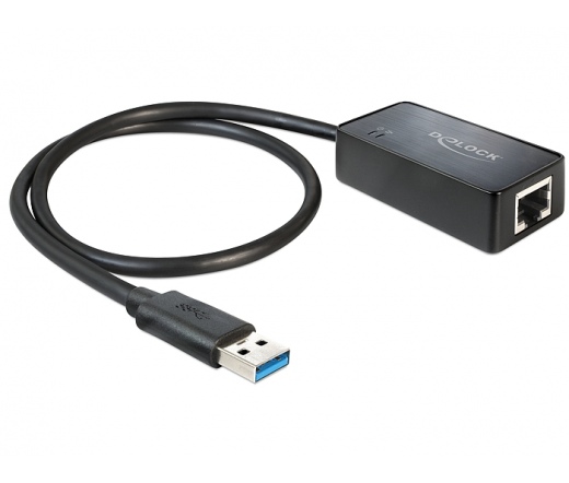 DeLock Adapter USB 3.0 > Gigabit LAN 10/100/1000 Mb/s