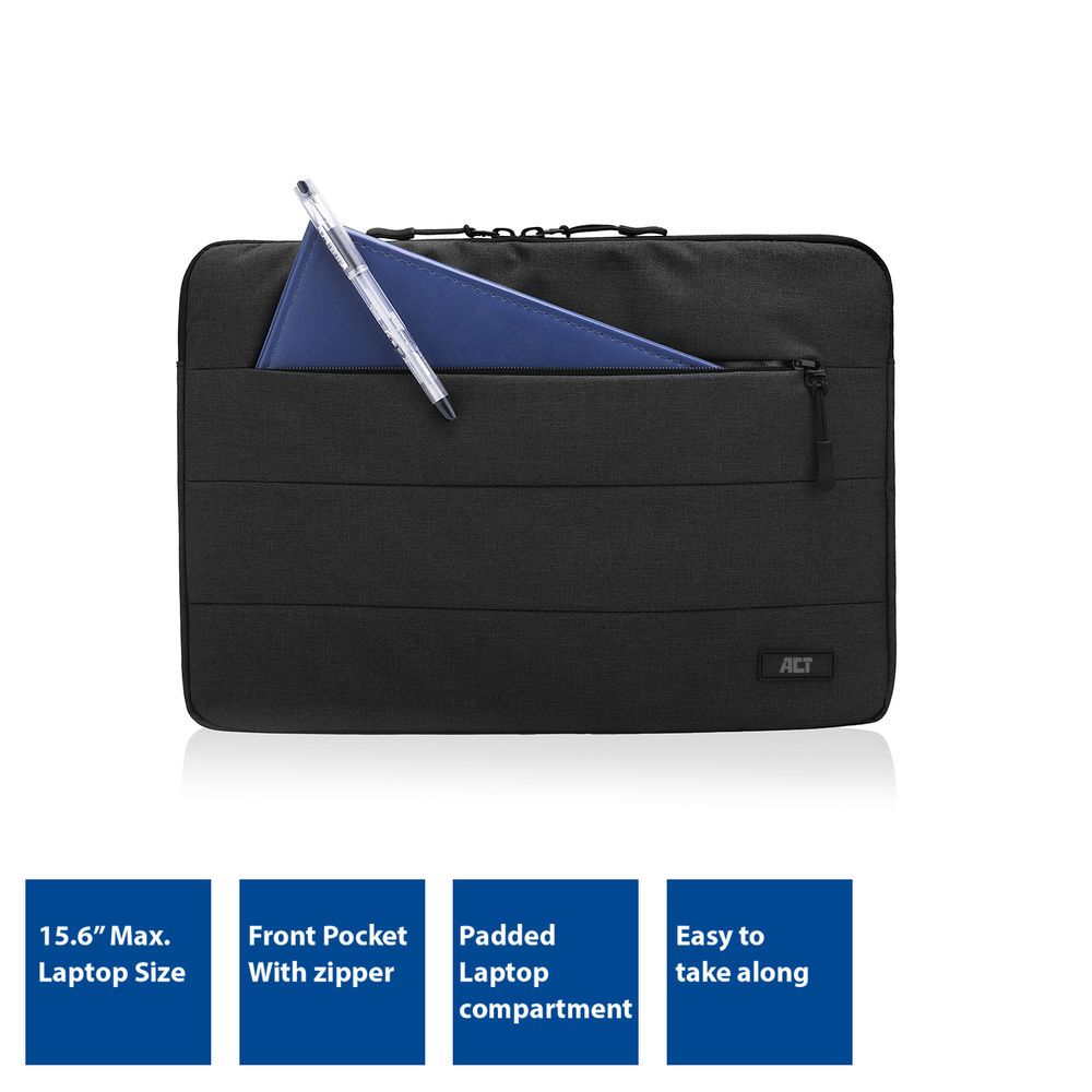 ACT AC8520 City Laptop Sleeve 15,6
