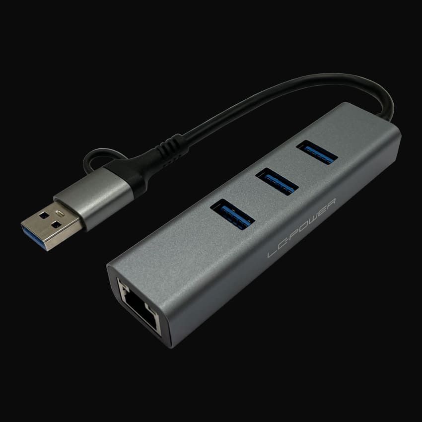 LC Power LC-HUB-C-MULTI-9 USB hub