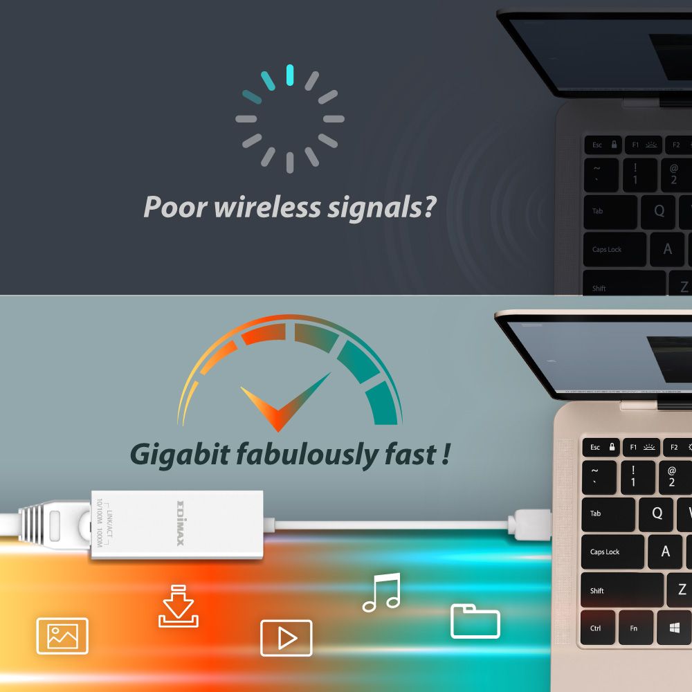 Edimax EU-4306 V2 USB 3.2 Gigabit Ethernet Adapter
