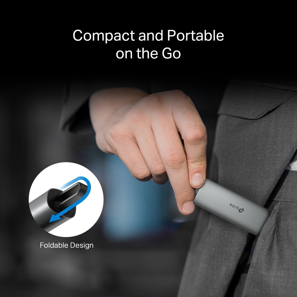 TP-Link UE302C USB Type-C to 2.5 Gigabit Ethernet Network Adapter