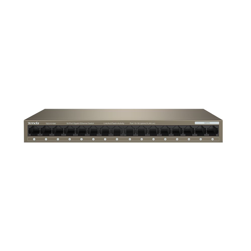 Tenda TEG1016M 16-Port Gigabit Ethernet Switch