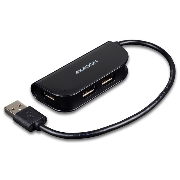 AXAGON HUE-X4B USB Ready Hub Black