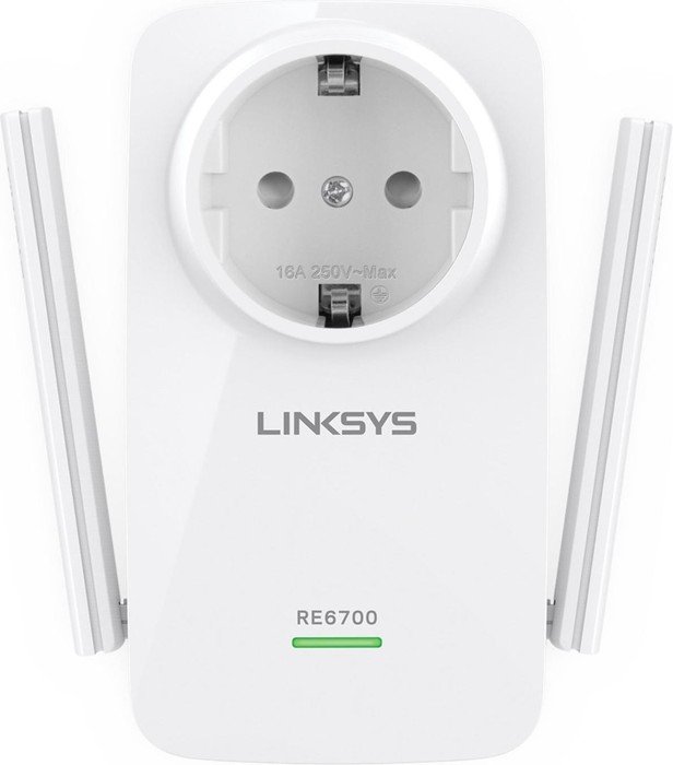 Linksys RE6700 AC1200 Dual Band WiFi Range Extender Black