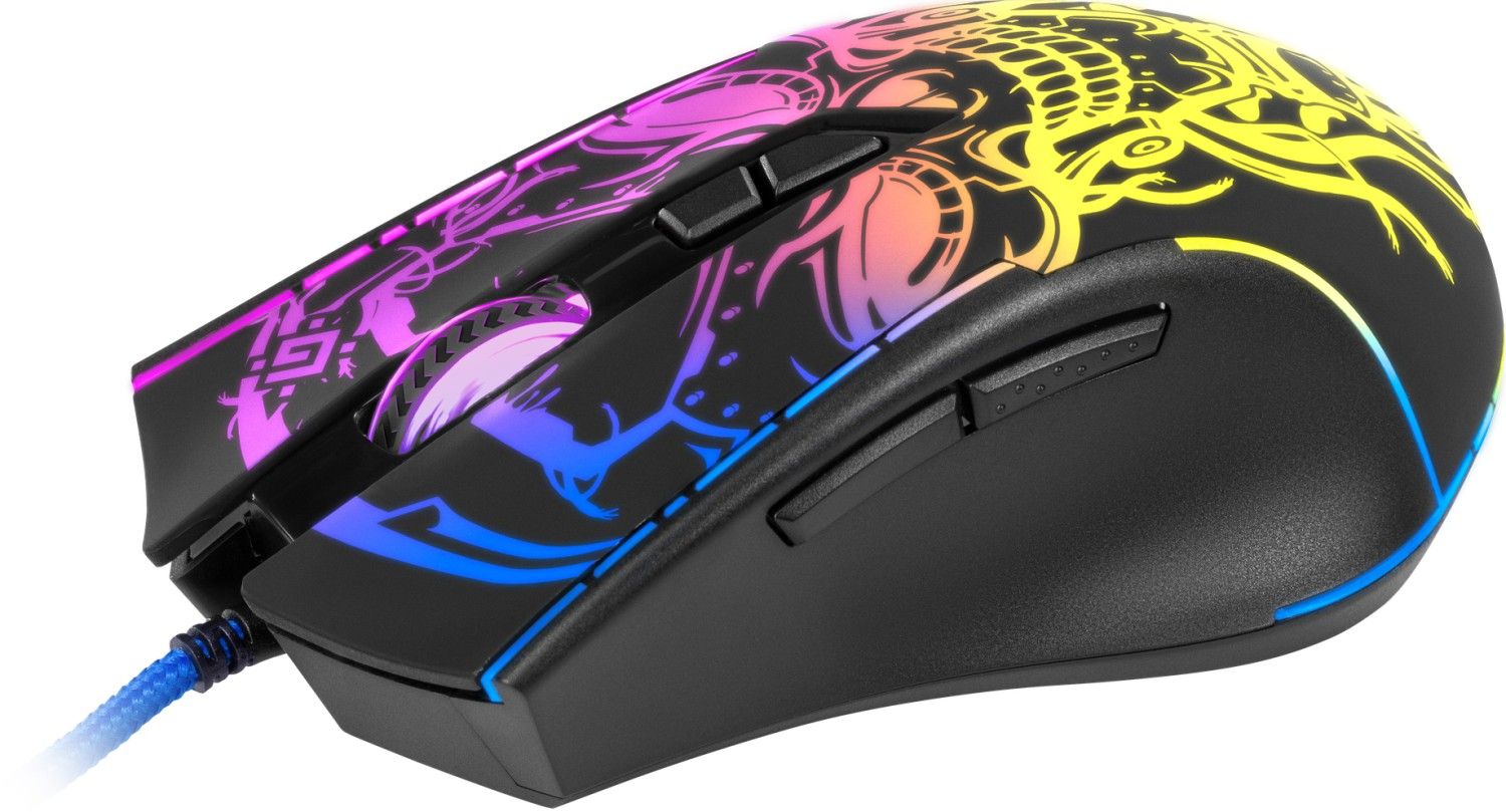 Defender Bulletstorm GM-928 RGB Gaming Mouse Black
