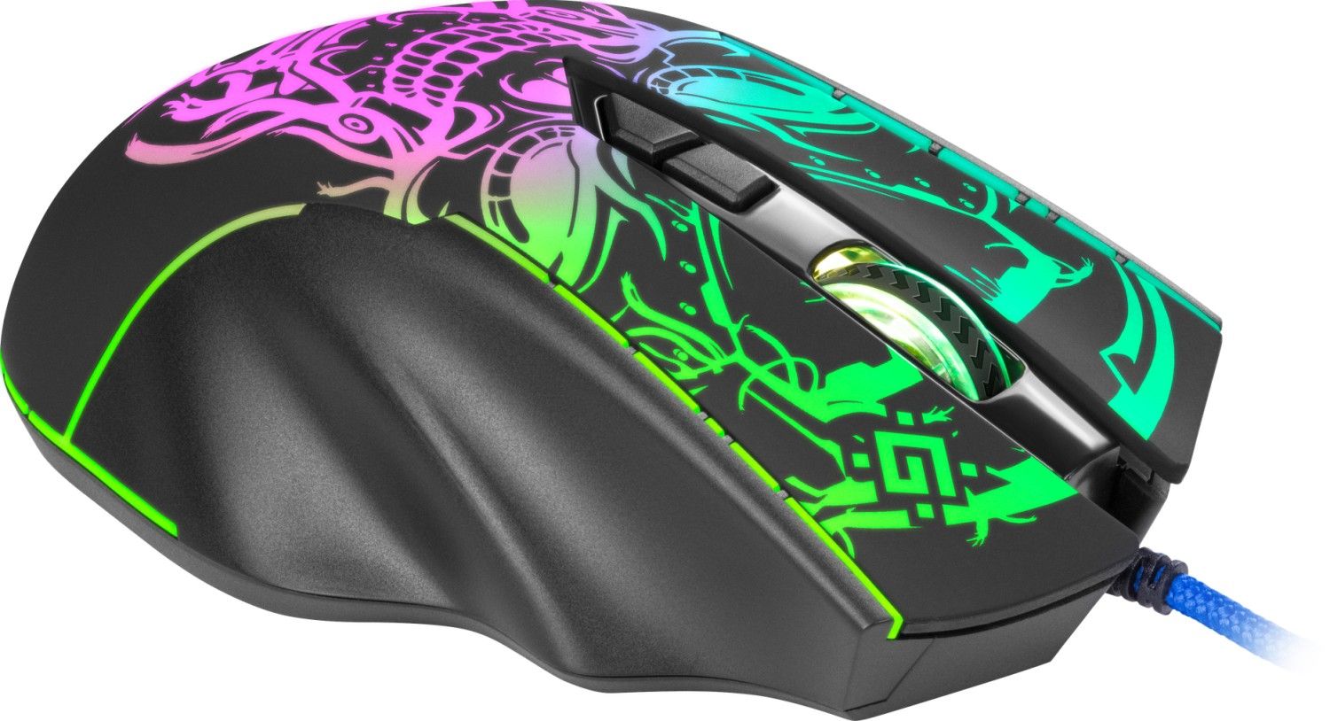 Defender Bulletstorm GM-928 RGB Gaming Mouse Black