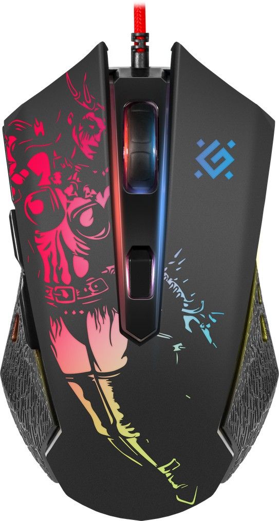 Defender Sin'Sister GM-933 RGB Gaming Mouse Black