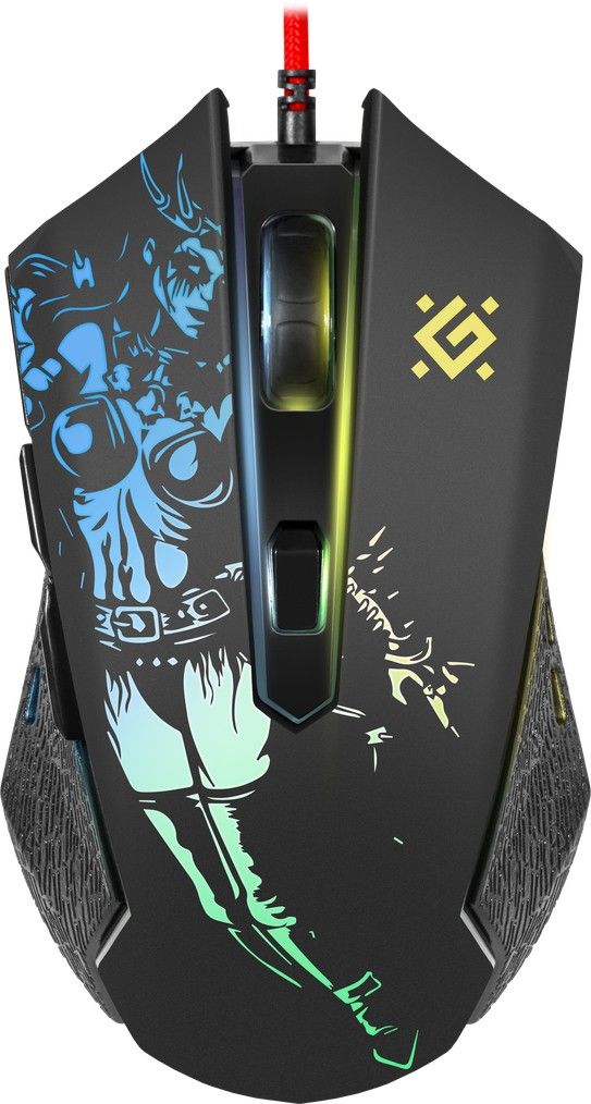 Defender Sin'Sister GM-933 RGB Gaming Mouse Black