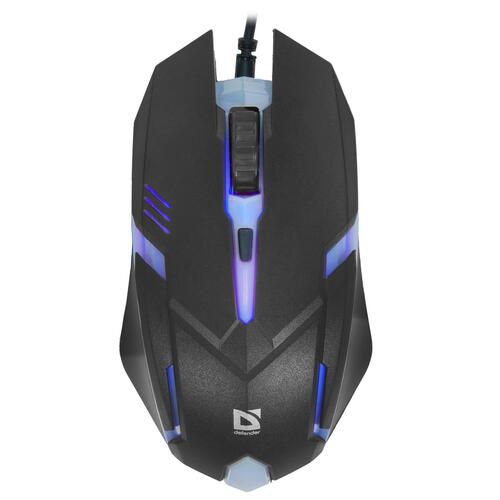 Defender Cyber MB-560L RGB Gaming Mouse Black