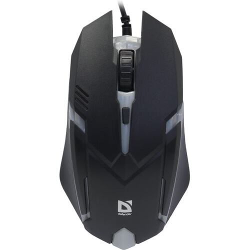 Defender Cyber MB-560L RGB Gaming Mouse Black