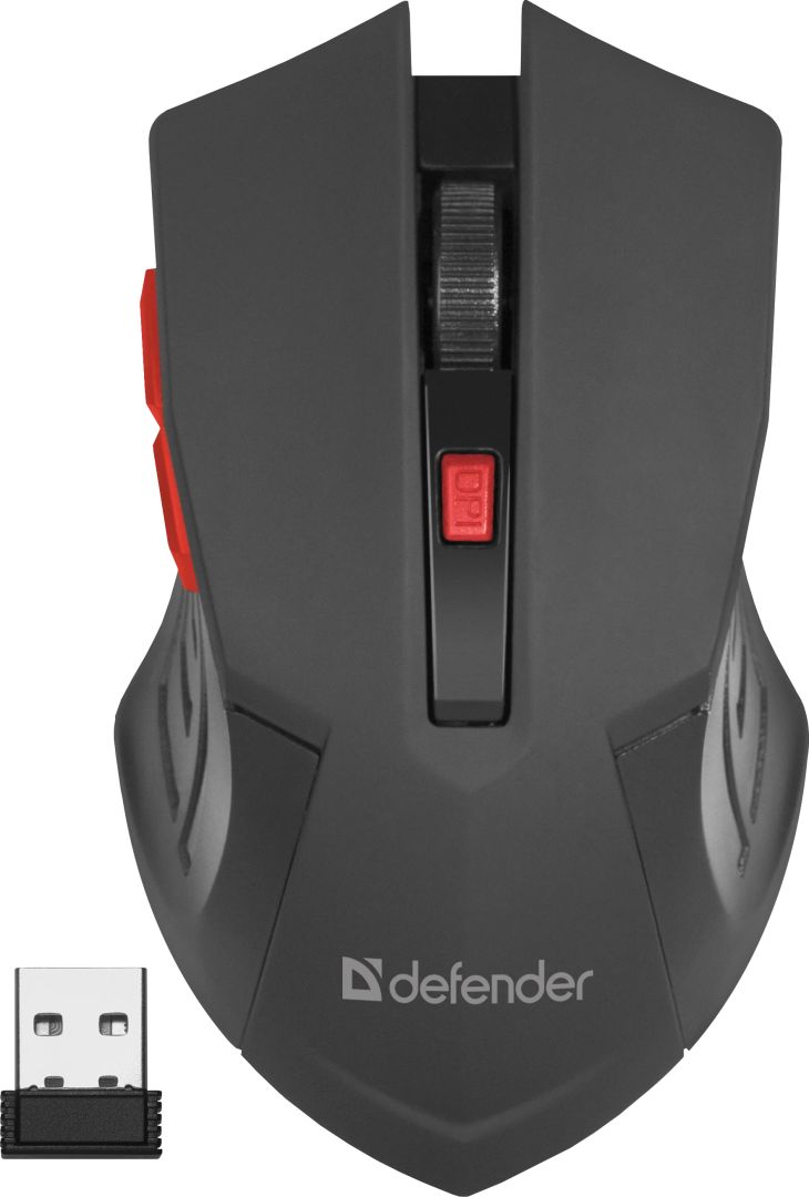 Defender RF Accura MM-275 Wireless Mouse Black/Red