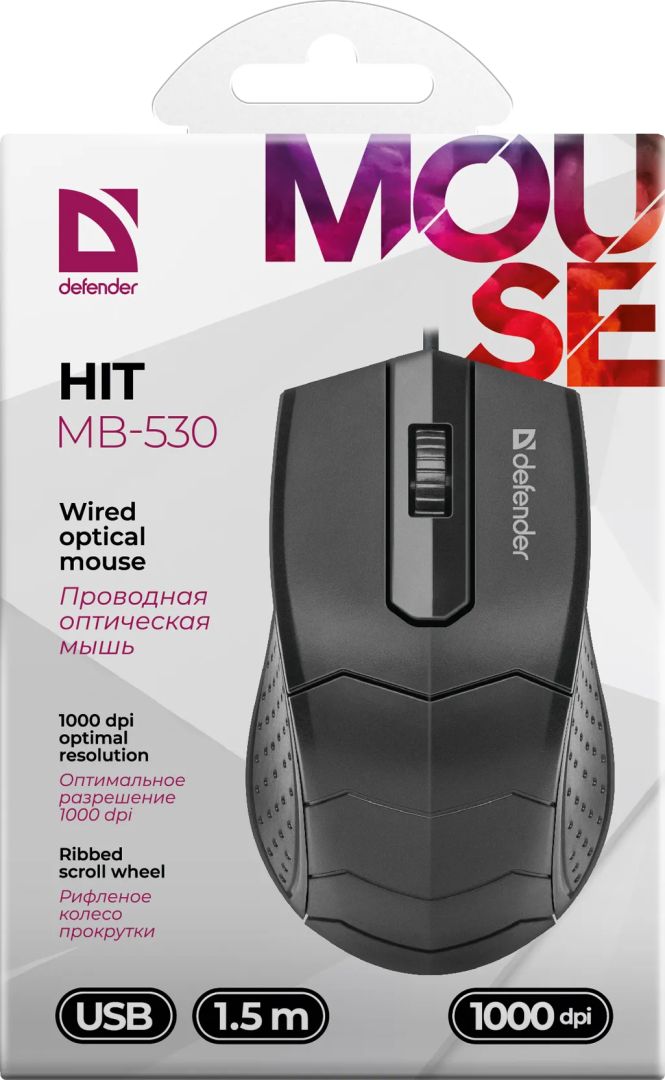 Defender Hit MB-530 Mouse Black