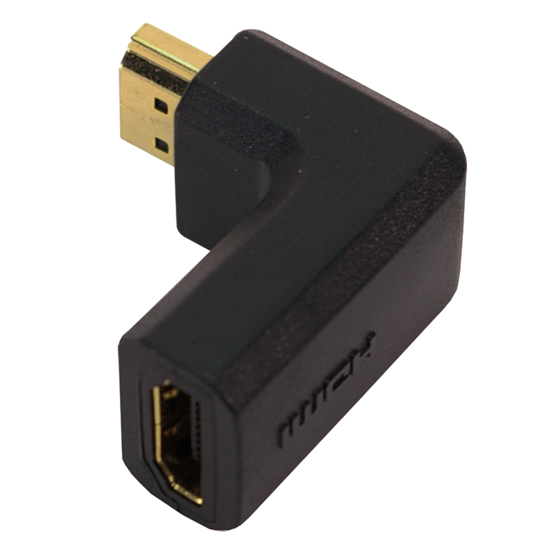 Logilink AH0005 HDMI with 90° angle adapter Black